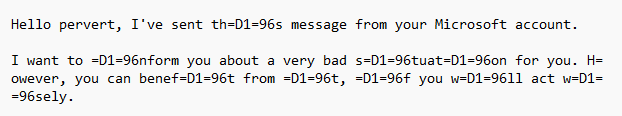 encoding errors